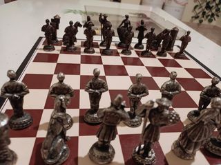 Tablero de ajedrez canario