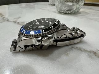Reloj Automático GMT Batman Negro/Azul