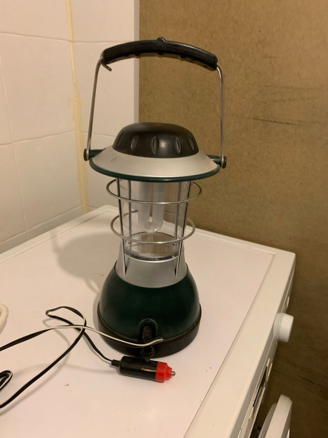 Lámpara de camping eléctrica