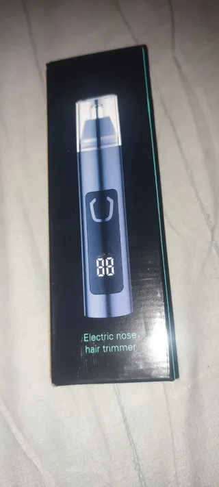 Recortador de vello nasal USB recargable