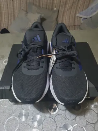 Zapatillas Adidas Negras y Azules