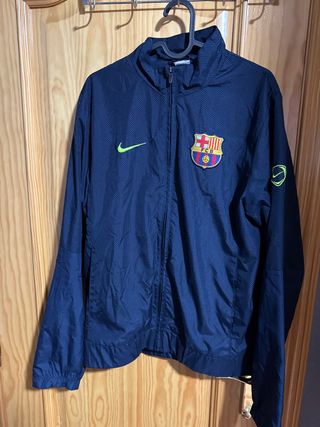 Chaqueta FC Barcelona Nike Azul