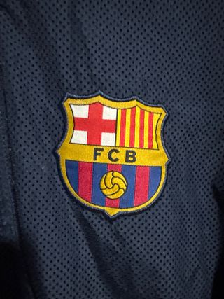Chaqueta FC Barcelona Nike Azul