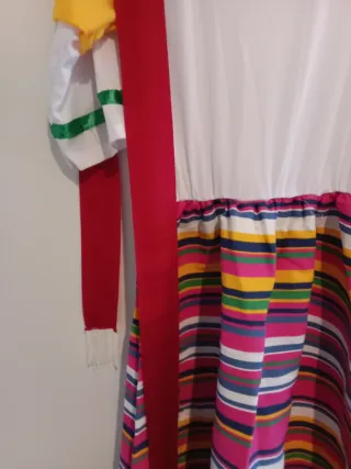 Disfraz Mexicana Talla Única