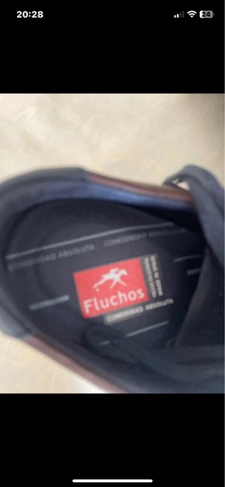 Zapatos Fluchos Hombre Marrones