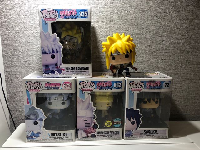 Pack 5 Funko Pop Naruto y Boruto