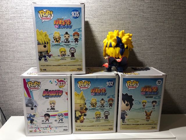 Pack 5 Funko Pop Naruto y Boruto