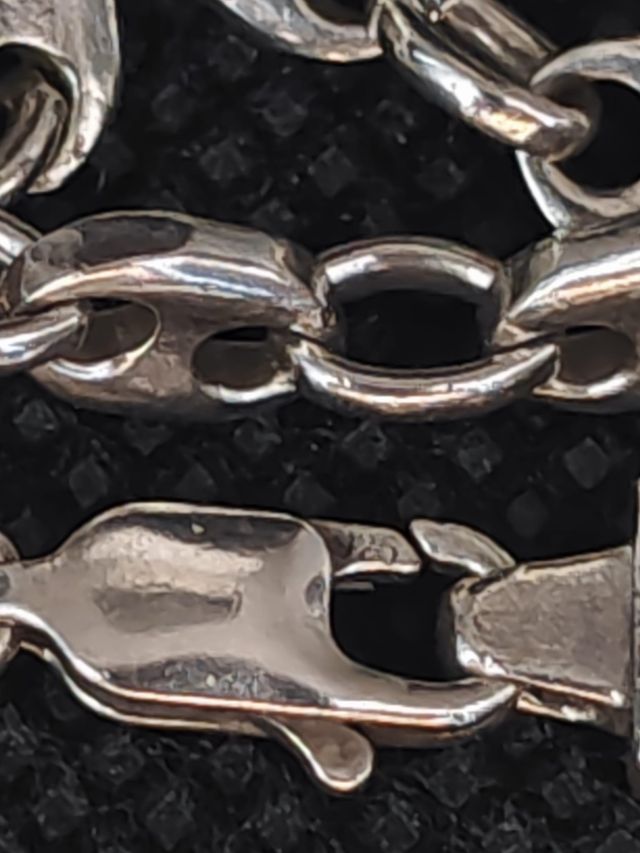 Catena in argento 925 tipo calabrote. 051-02-00443