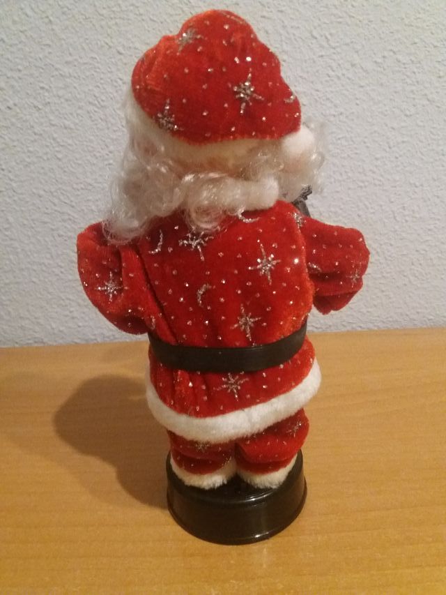 Figura Papá Noel 25cm - No funciona luz