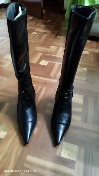 Botas de piel para mujer