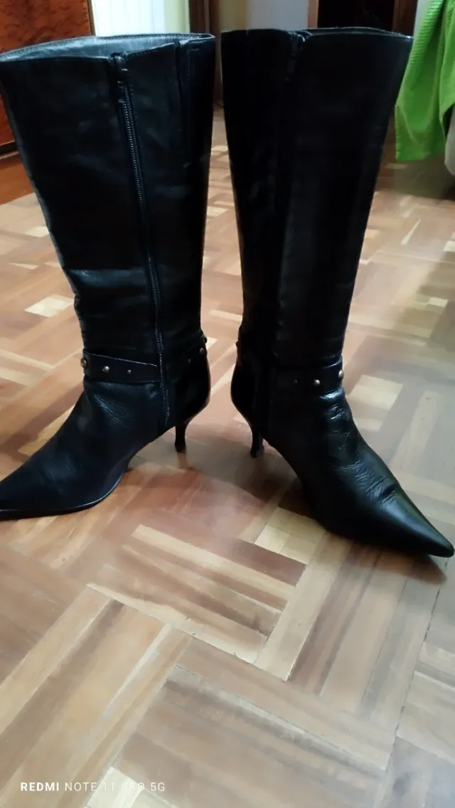 Botas de piel para mujer