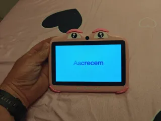 Tableta infantil Ascrecem rosa