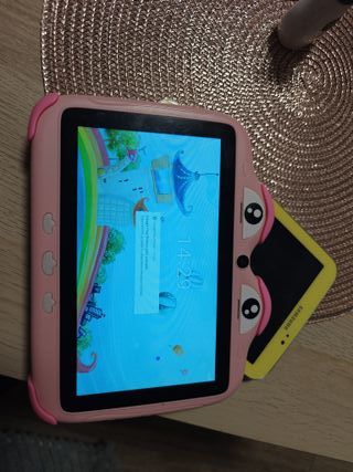 Tableta infantil Ascrecem rosa