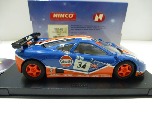 Ninco RARO NUEVO McLaren F1 GTR Gulf Nº 34