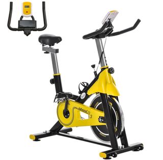 Bicicleta Estática Amarilla