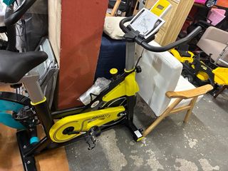 Bicicleta Estática Amarilla