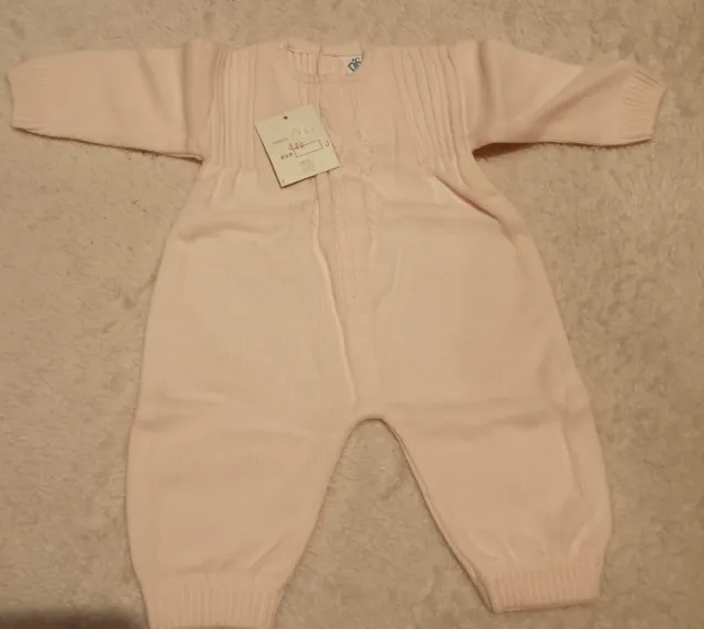 Pelele de niña rosa (3 meses)