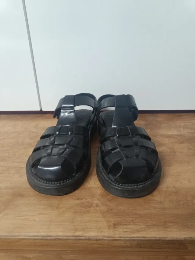 Sandalias Zara Negras Talla 38