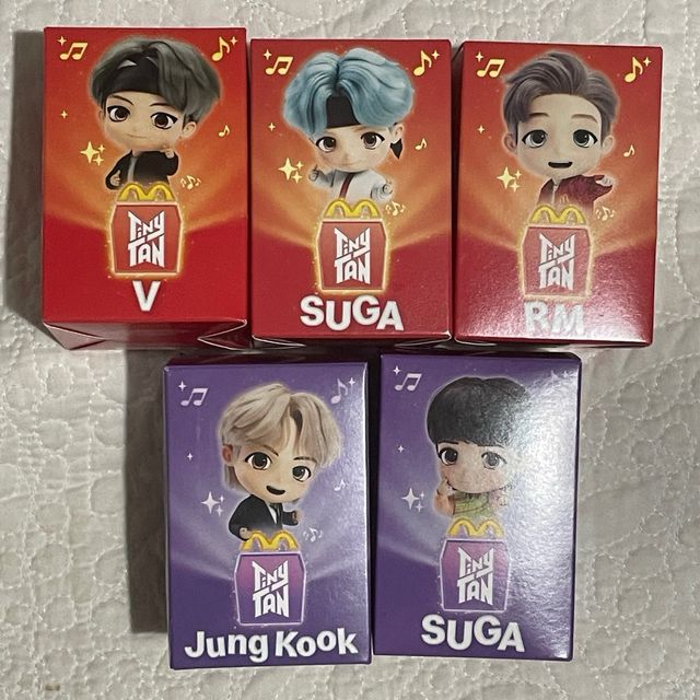 Muñecos BTS TinyTAN McDonald's