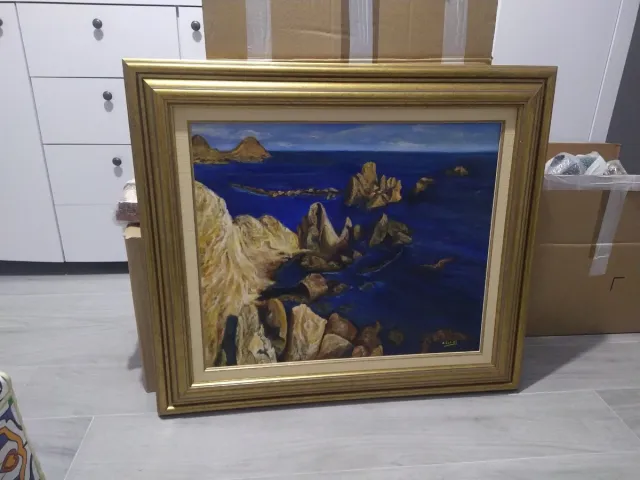 Cuadro Arrecife Sirenas Almería