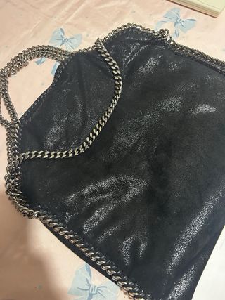 Borsa Stella McCartney Falabella Nero Argento