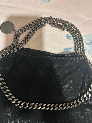 Borsa Stella McCartney Falabella Nero Argento