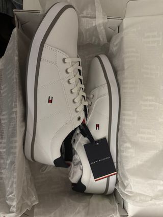 Botines Tommy Hilfiger Blancos y Azules