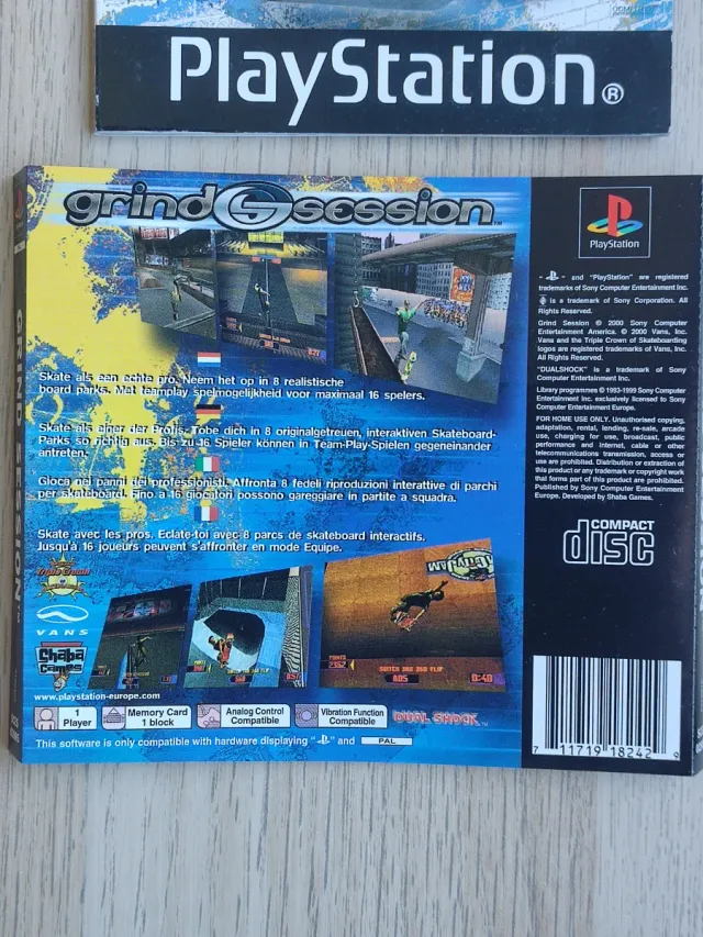 Giochi PS1: Grind Session e Bugriders