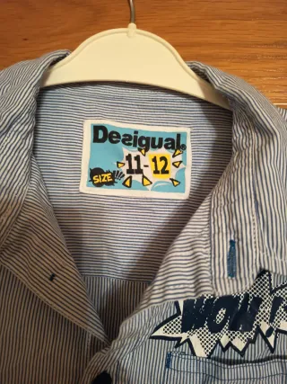 Camisa Desigual Niño Talla 11-12