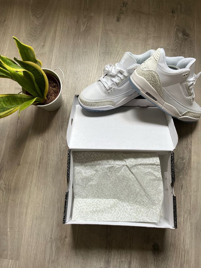 Jordan 3 Retro Blancas