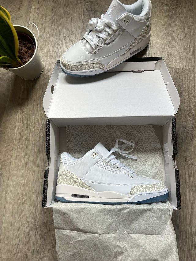Jordan 3 Retro Blancas