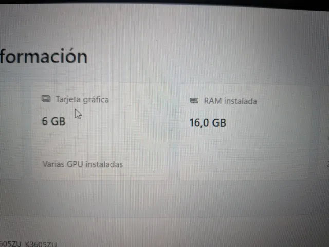 Portátil Asus Vivobook 16X K3605Z Gris