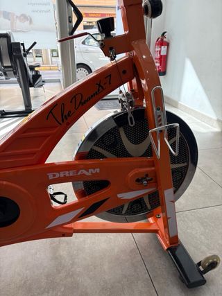 Bicicleta Spinning The Dream X7 Naranja
