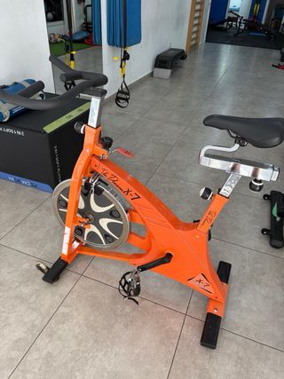 Bicicleta Spinning The Dream X7 Naranja