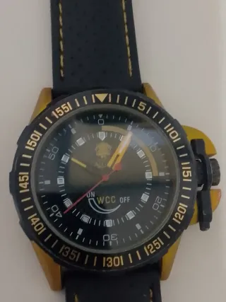 Reloj Gale Negro y Dorado Hombre