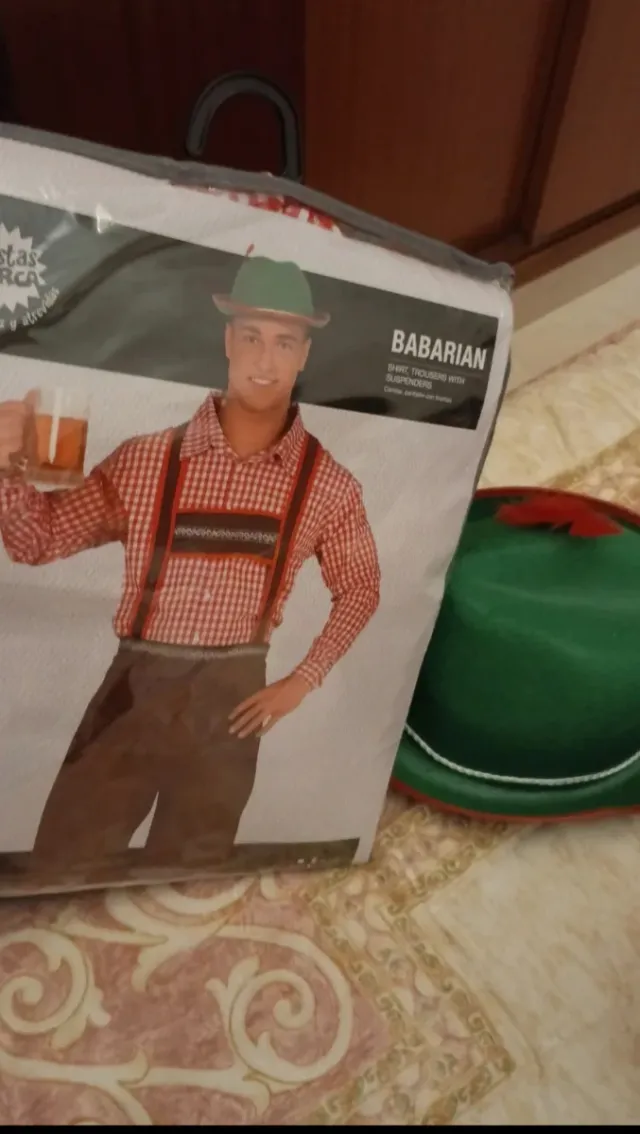 Sombrero Tiroles Disfraz Talla Única