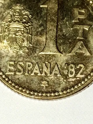Lote 3 monedas España: Mundial 82 y 1 céntimo 1999