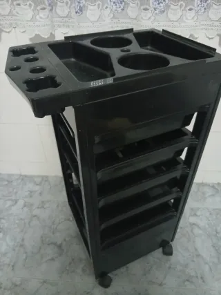 Carro peluquería con ruedas