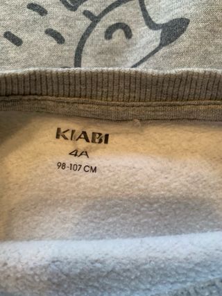 Lote 2 sudaderas gemelos 3/4 años