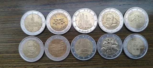 Monedas 2 Euros conmemorativas