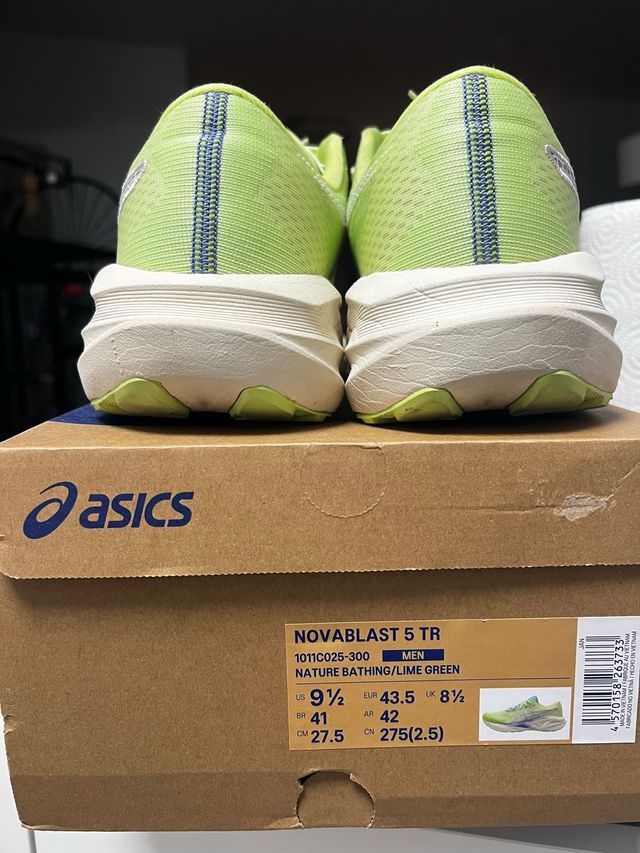 Asics Novablast 5 Tr T Talla 43.5