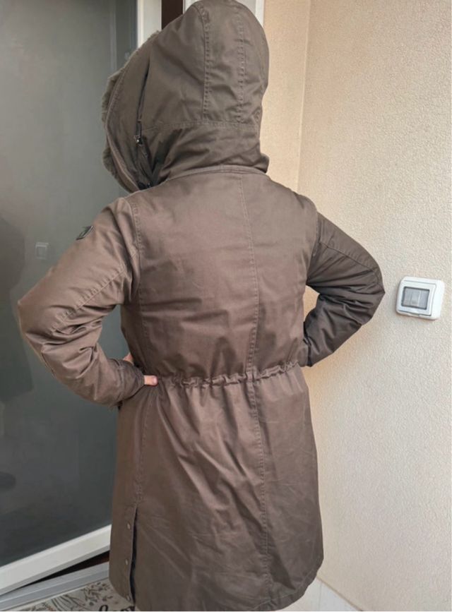 Parka Woolrich verde oliva