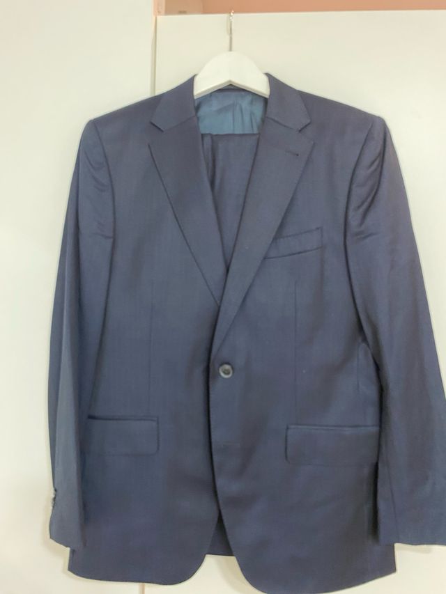 Traje Pedro del Hierro Azul Marino Talla 48