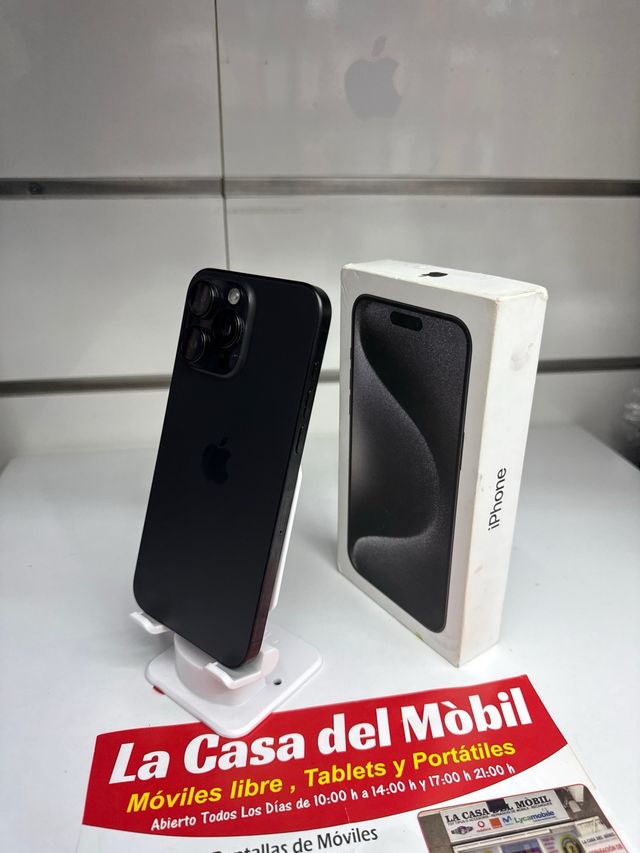 iPhone 15 Pro Max 256GB Preto Espacial