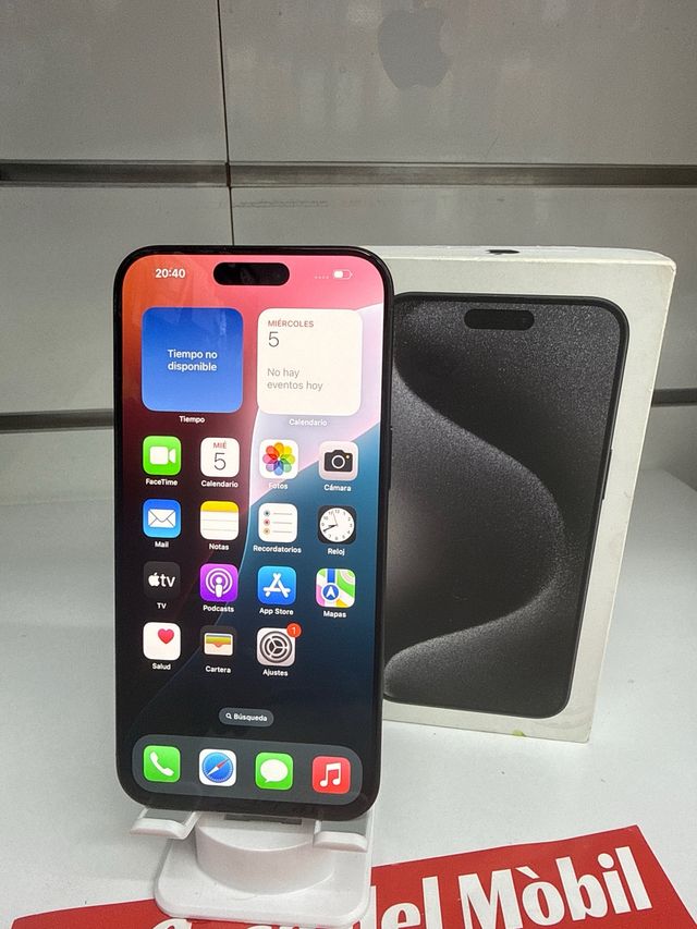 iPhone 15 Pro Max 256GB Preto Espacial