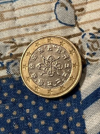 Moneda 1 Euro Portugal 2002