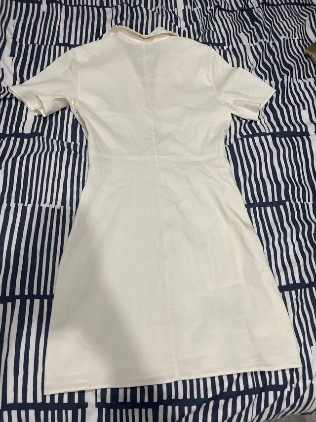 Vestido Zara Blanco