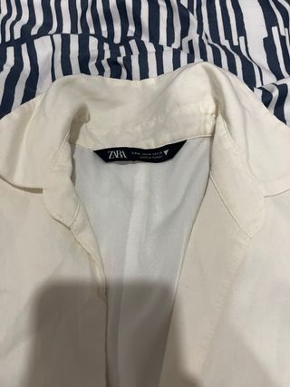 Vestido Zara Blanco