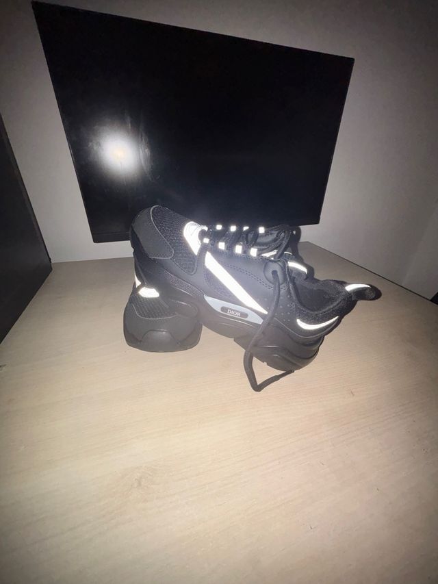 Sneakers Dior Nero e Argento