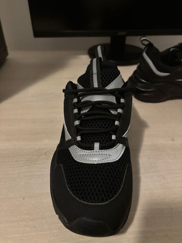 Sneakers Dior Nero e Argento